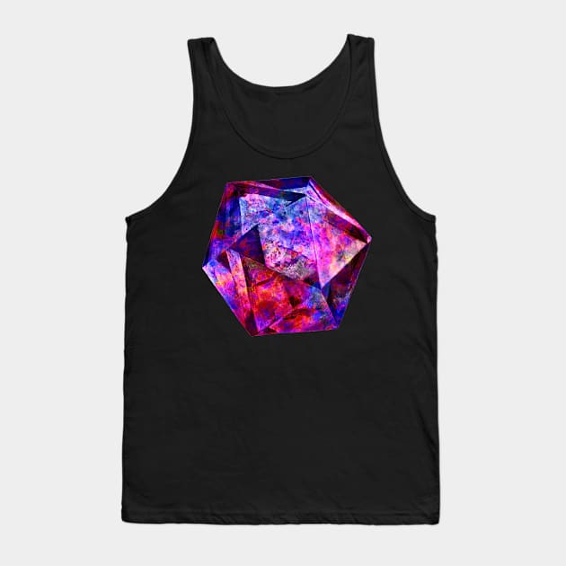 Surreal crystal Tank Top by Cleopsys